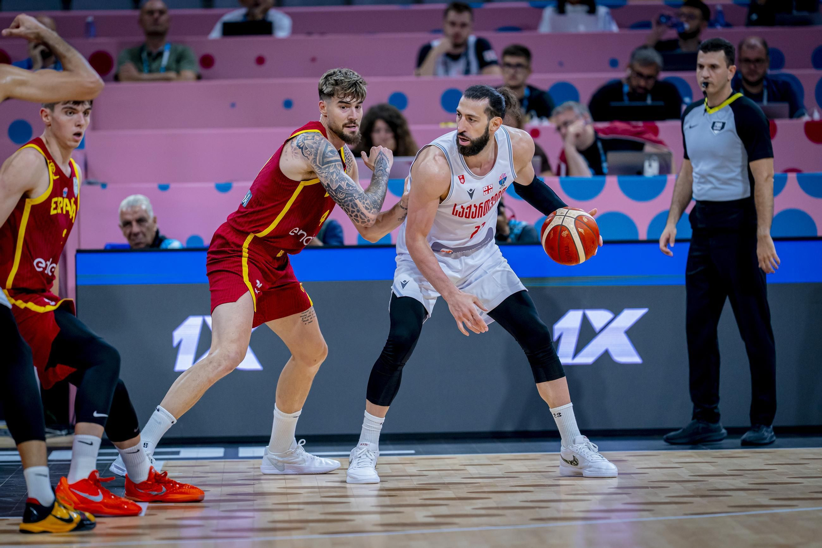 Las fotos del Georgia - España de baloncesto