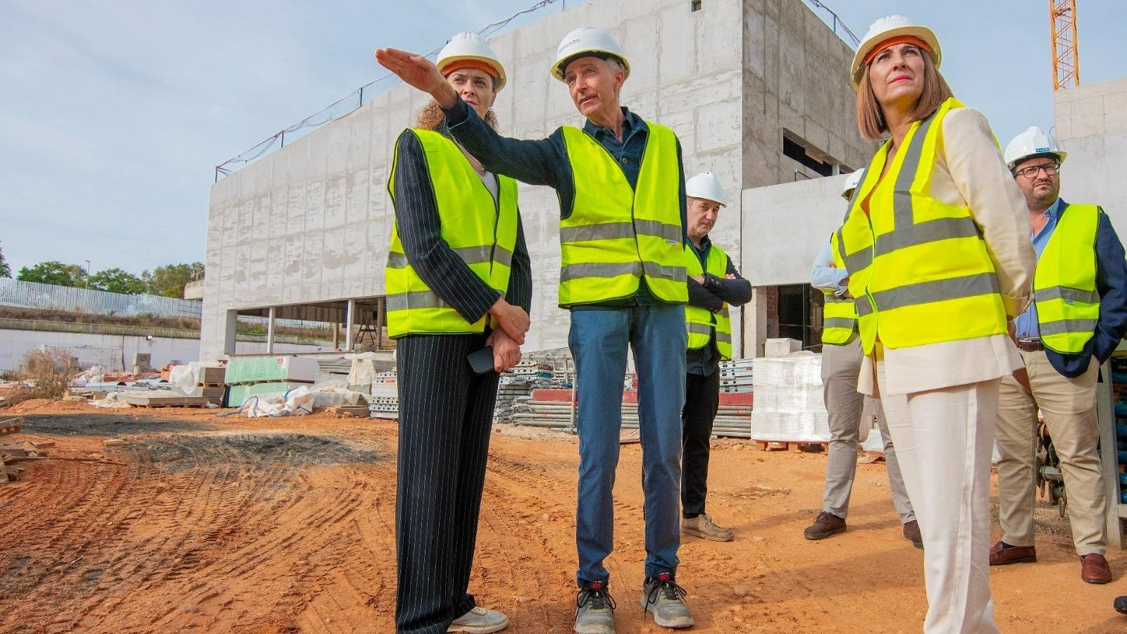 Isabel Sánchez y Terrera visitan las obras este viernes.