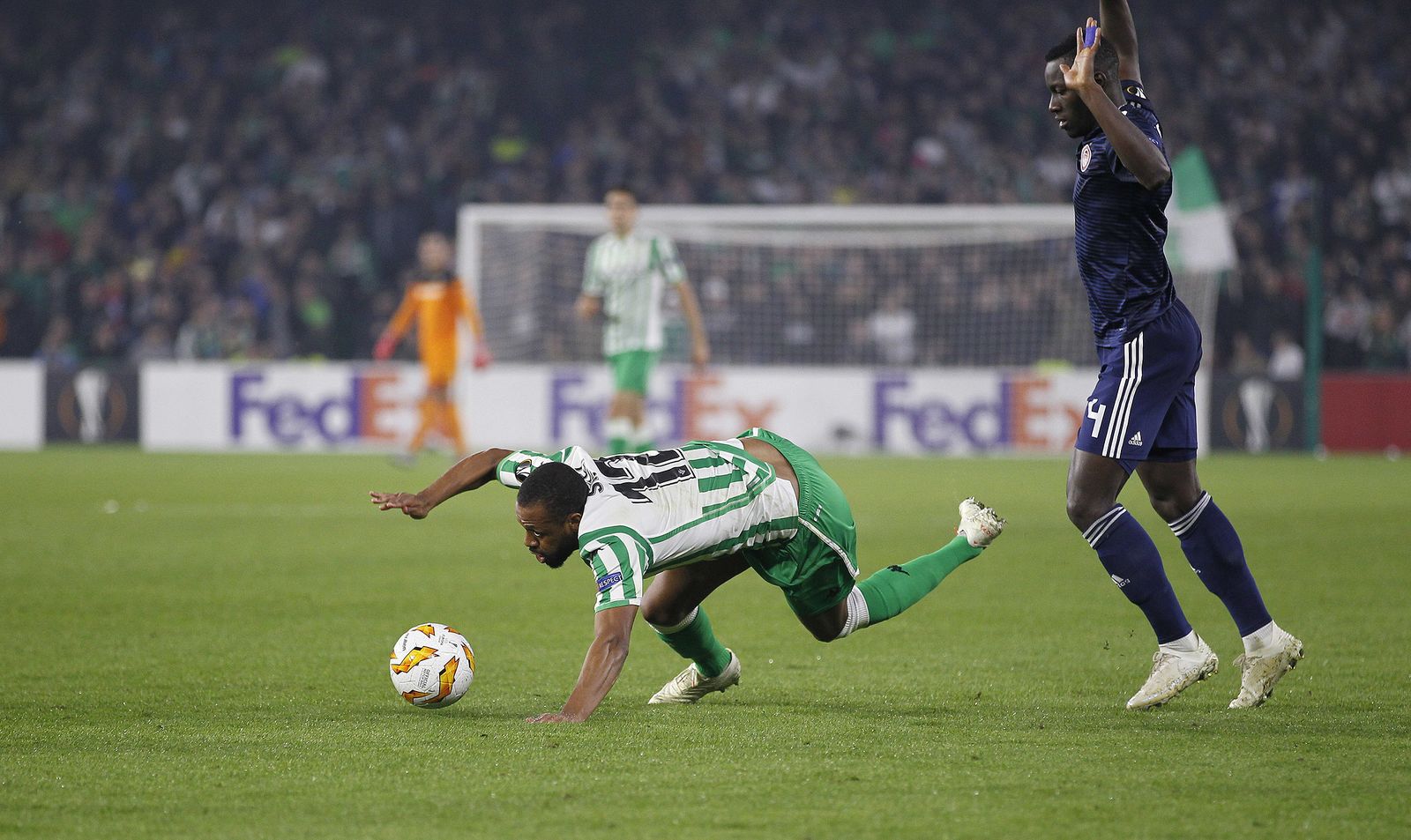 Las imágenes del Betis-Olympiacos