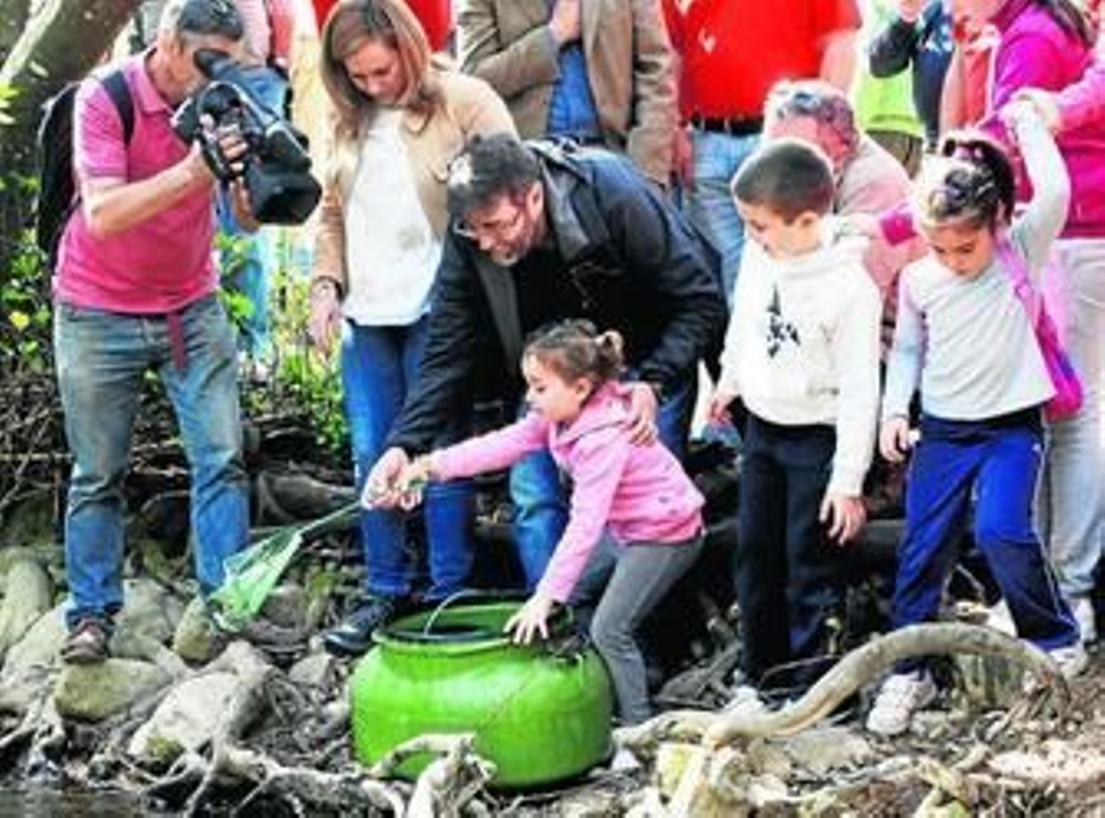 Las truchas vuelven al río Majaceite