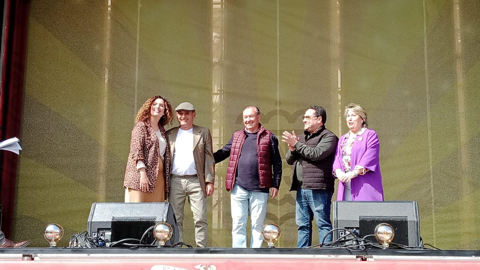 Careta de Oro de la peña Perete para Miguel Ángel Díaz Moreno