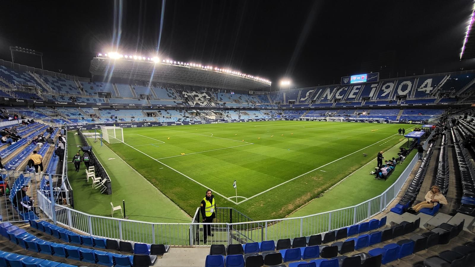 El Málaga CF-Eldense, en fotos
