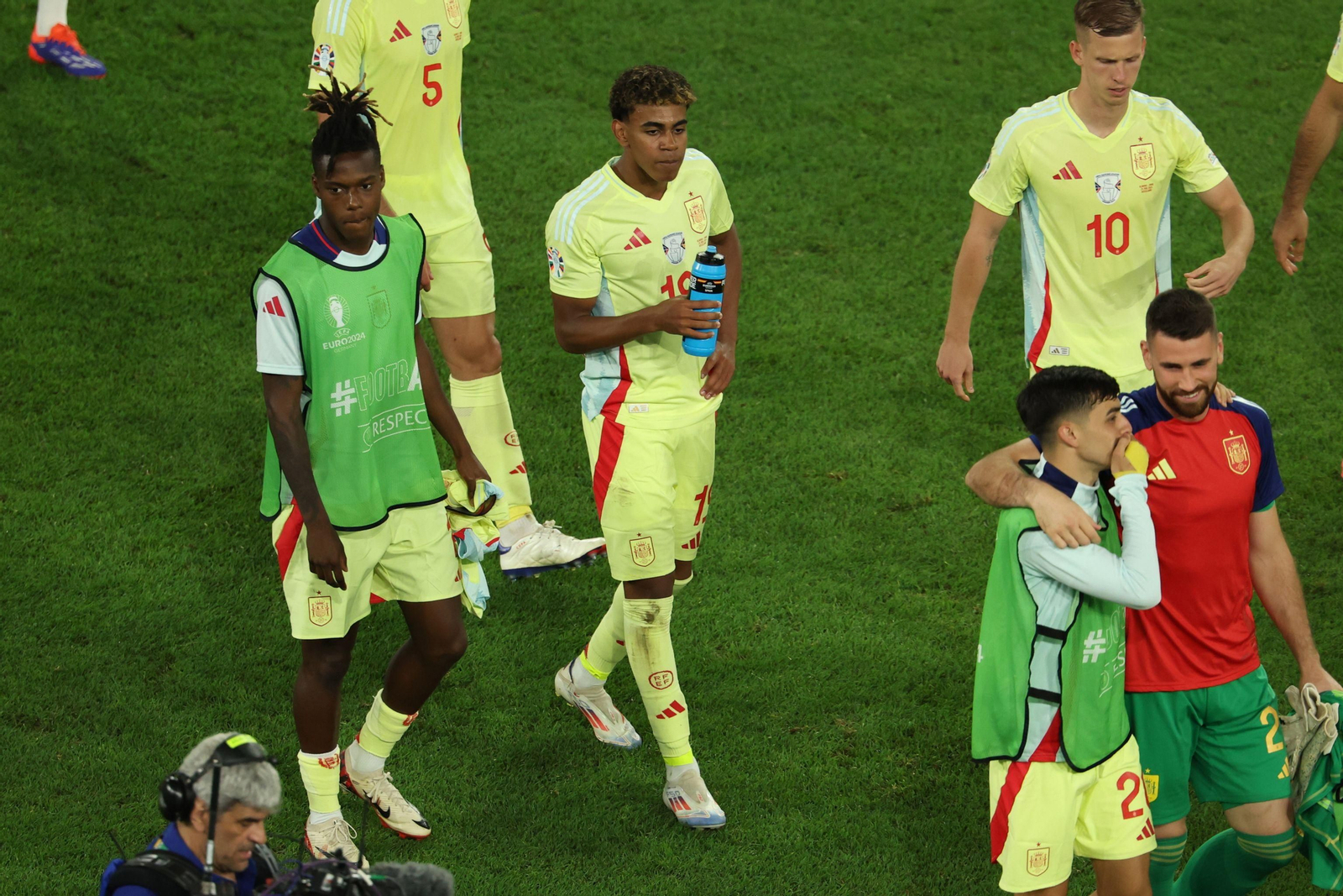 Las fotos del Albania - España