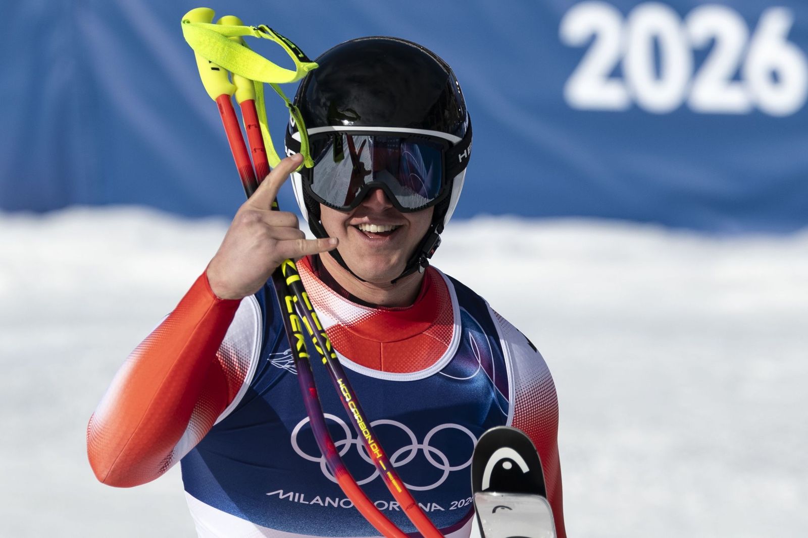 Las espectaculares fotos del descenso masculino en los Juegos Olímpicos de invierno