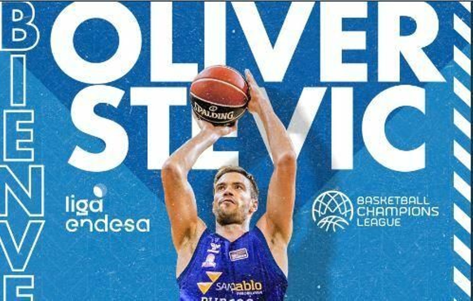 Oliver Stevic, nuevo refuerzo del San Pablo Burgos.