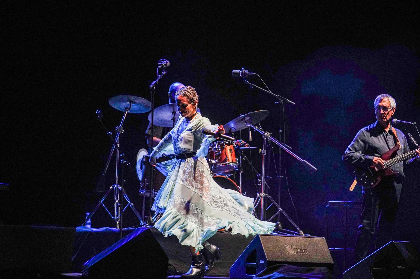 La estrella Noa ilumina el Generalife de Granada en 1001 Músicas: las imágenes