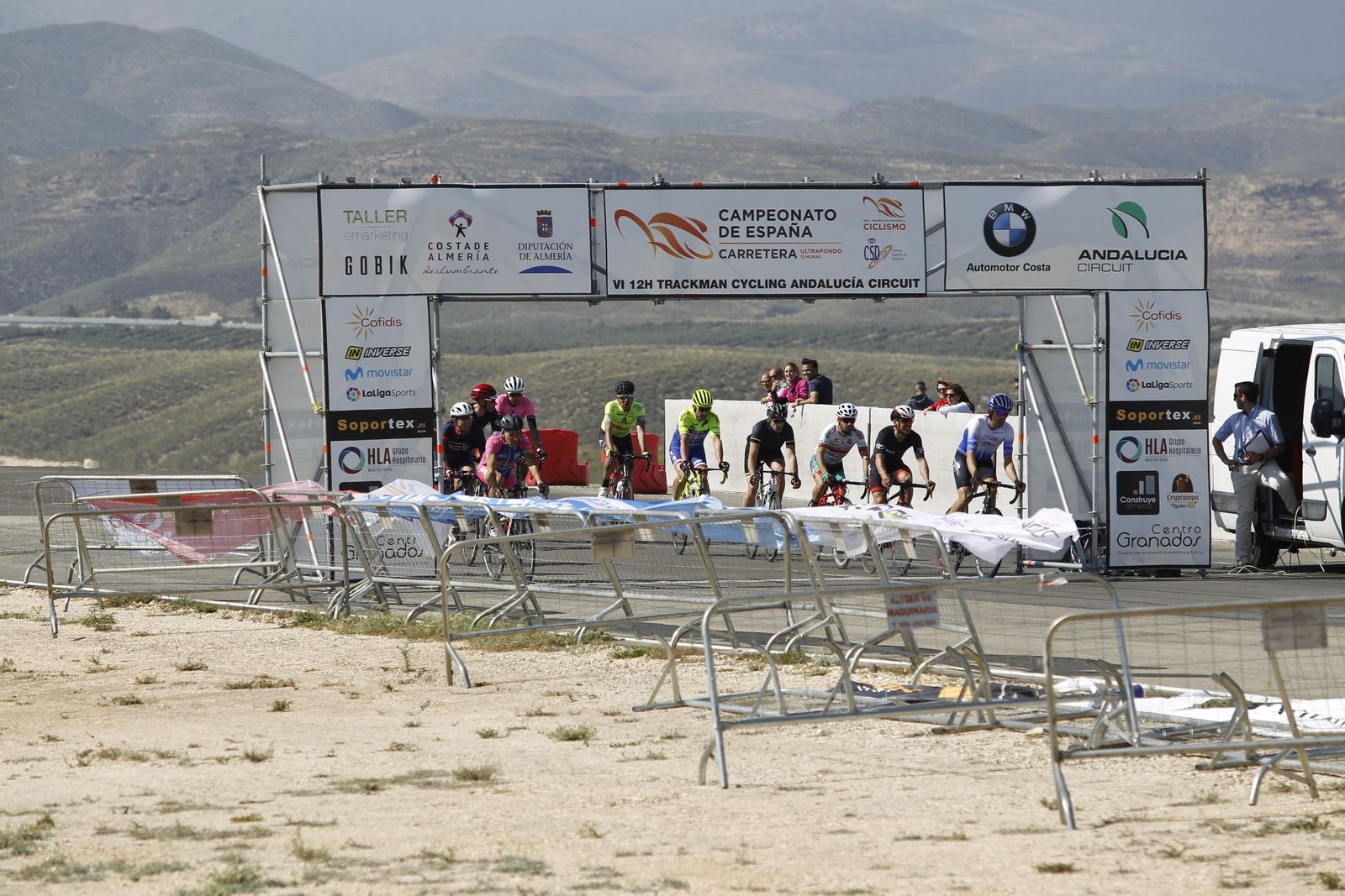 Fotogalería Trackman ciclismo. Circuito de Tabernas