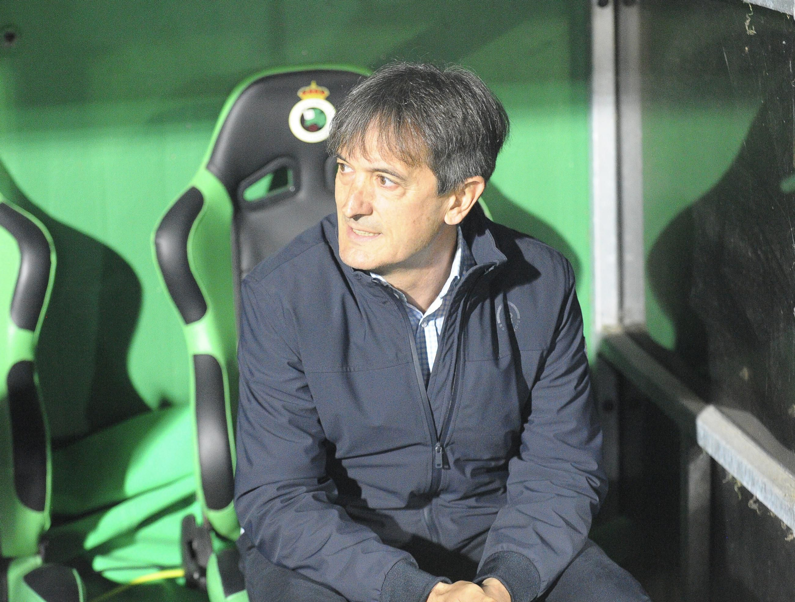 Pacheta, en la anterior salida del Granada a Santander