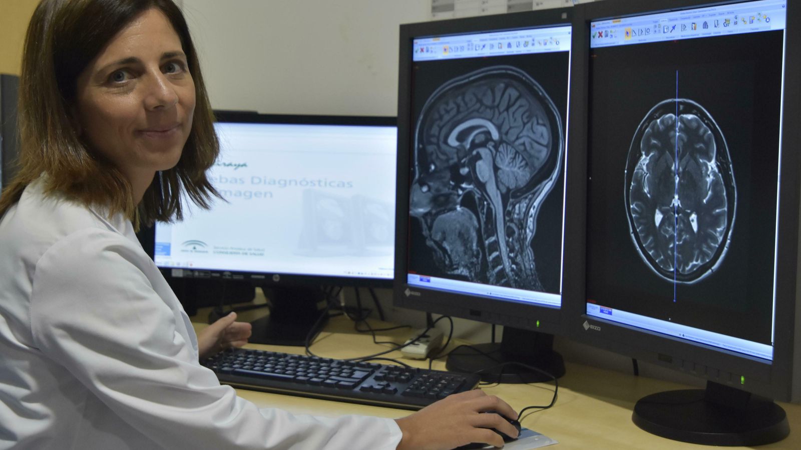 La radióloga Elisa Roldán, jefa de Estudios del Hospital Reina Sofía.
