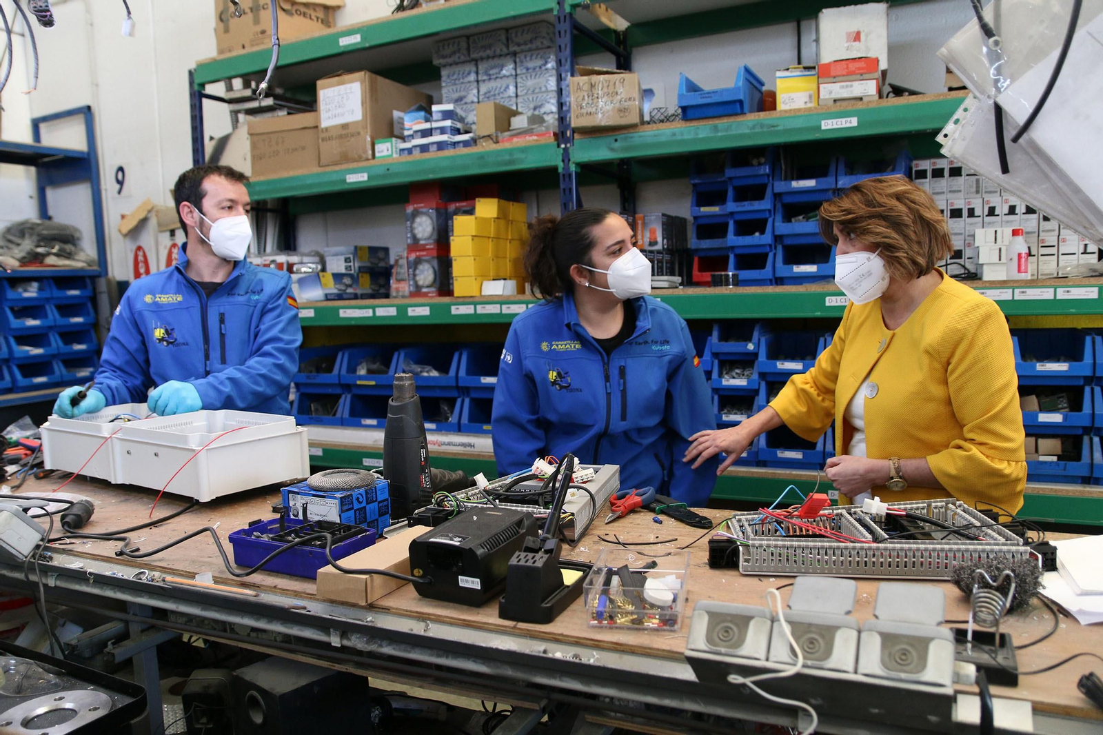 Fotogalería de la visita de Susana Díaz