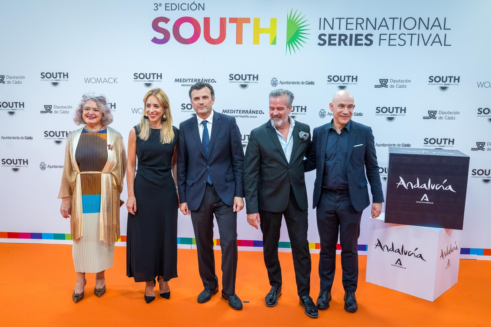 Imágenes de la alfombra roja del viernes 12 del South Series Festival