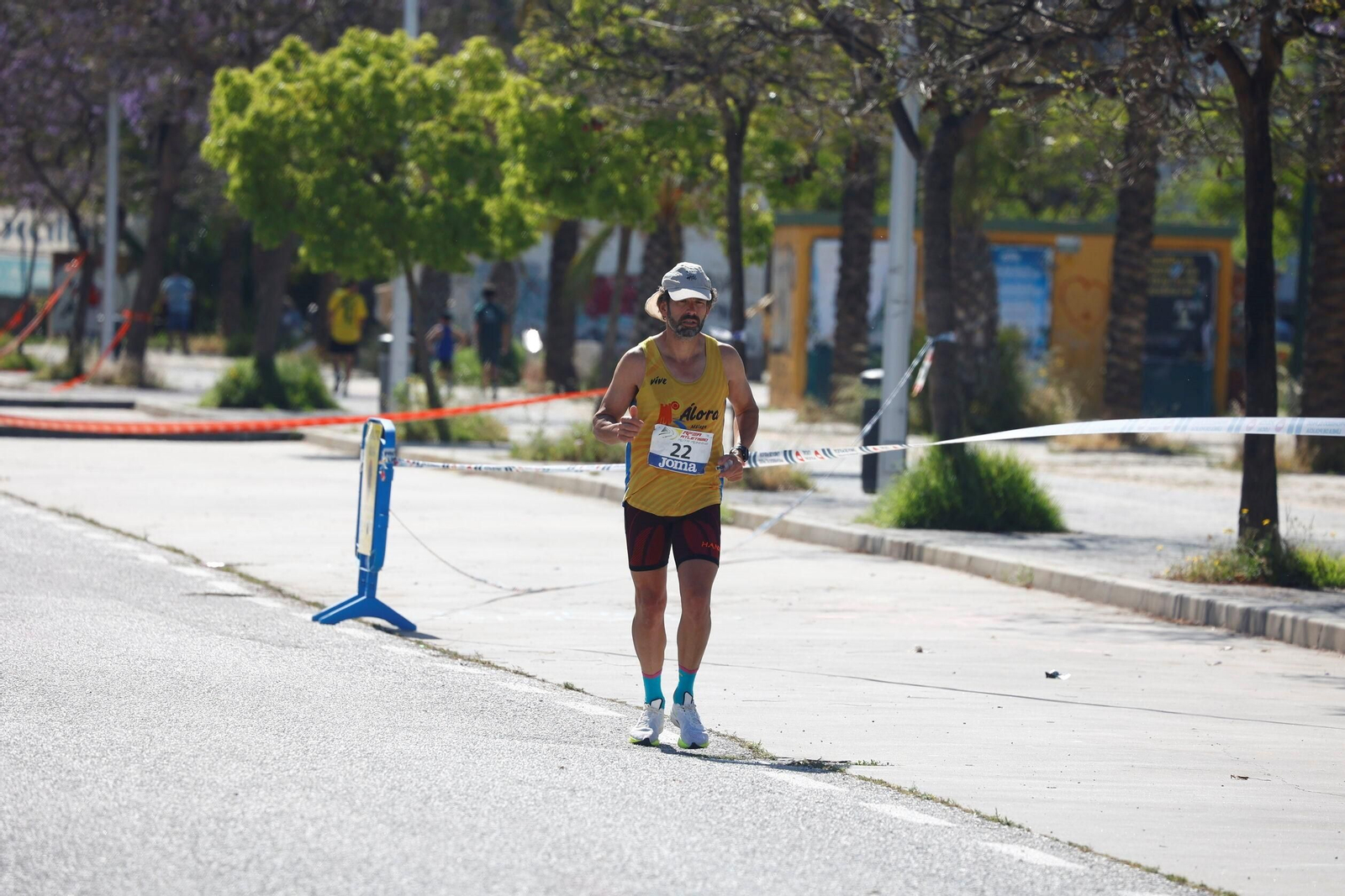 El Campeonato de España de ultrafondo en Málaga, en fotos