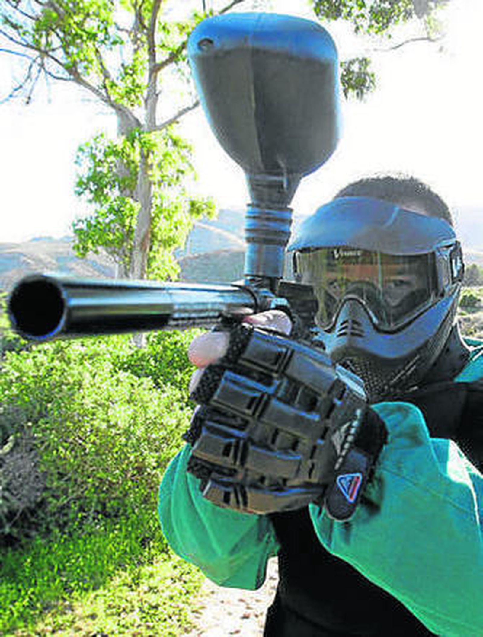 Nuevo campo de 'paintball' en Salteras