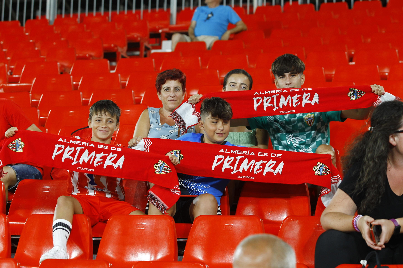 Imágenes del partido U.D. Almería-Sevilla F.C.