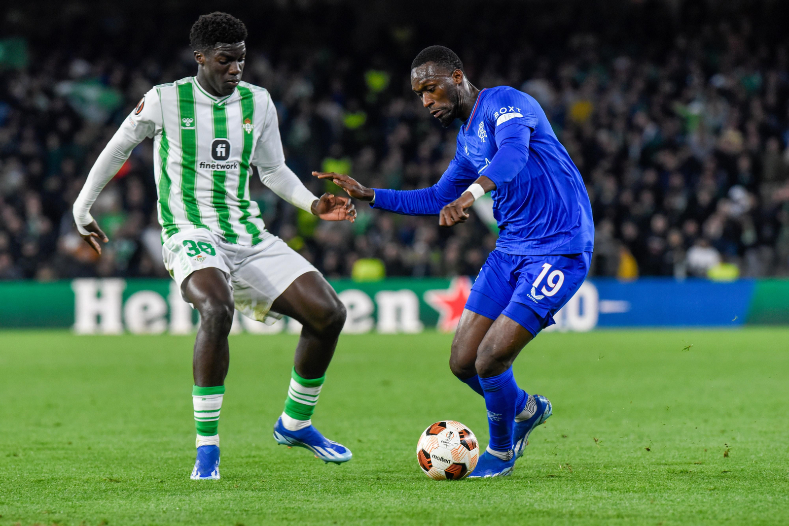 Las imágenes del Real Betis-Rangers FC