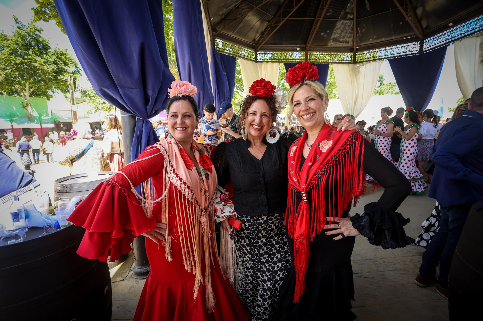 Búscate las fotos  del lunes en la Feria de Jerez 2024