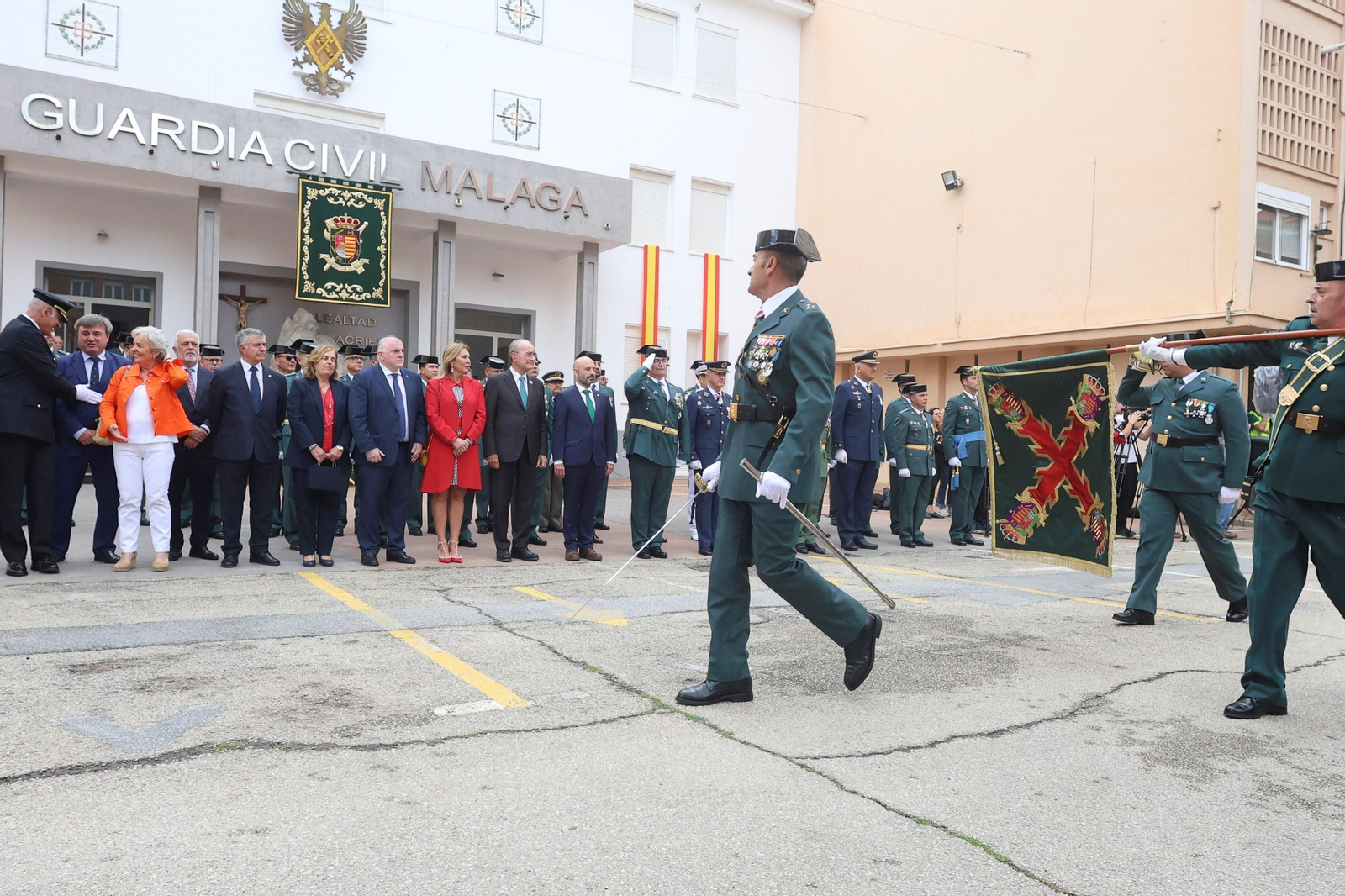 La Guardia Civil de Málaga homenajea a los agentes retirados en su 179 aniversario