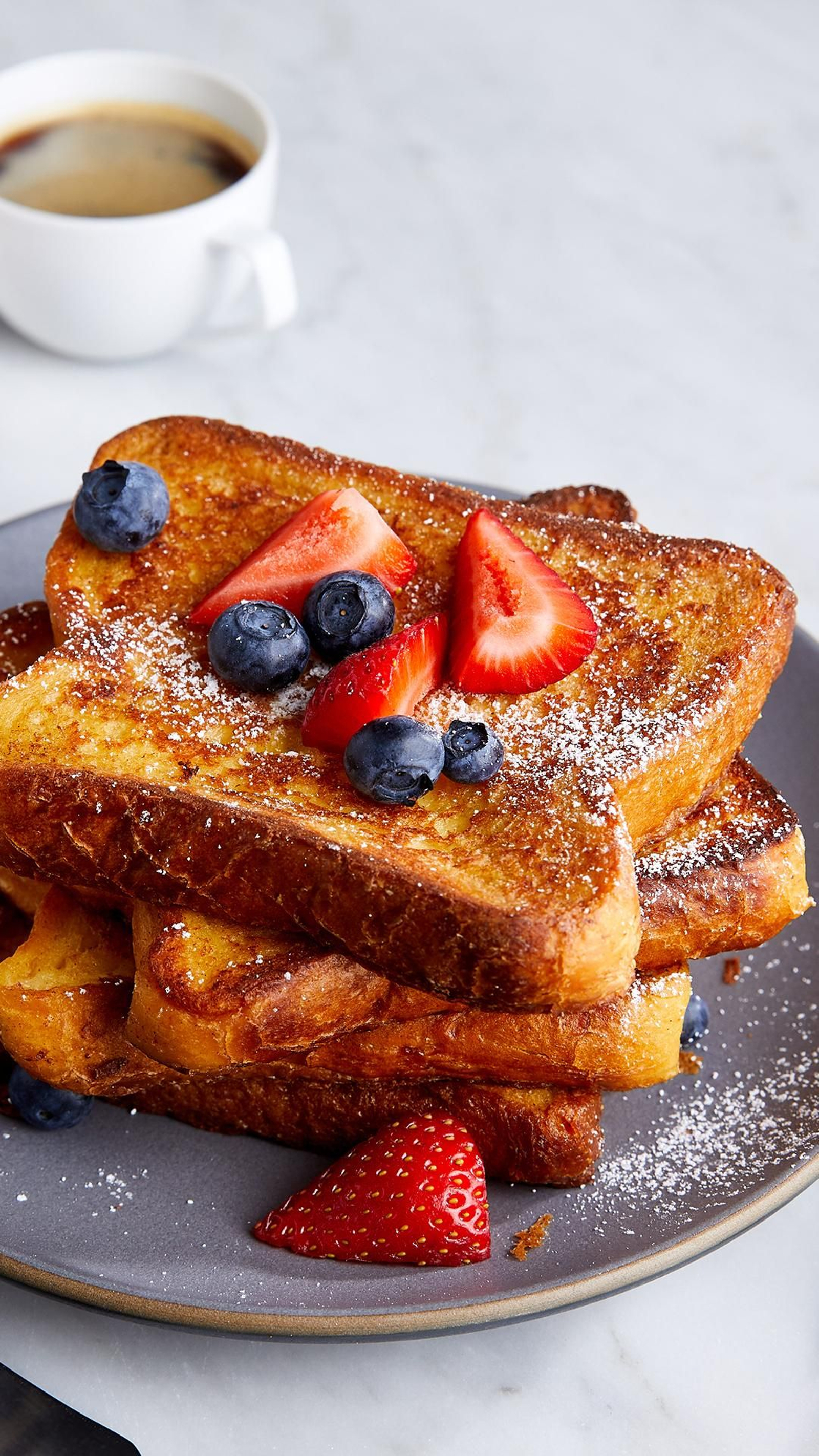 'French toast' (tostadas francesas) de Estados Unidos.