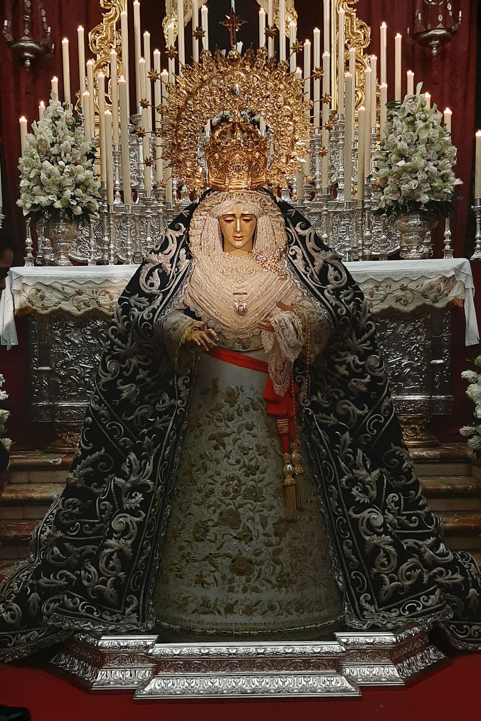 Besamanos a María Santísima de la Canderlaria
