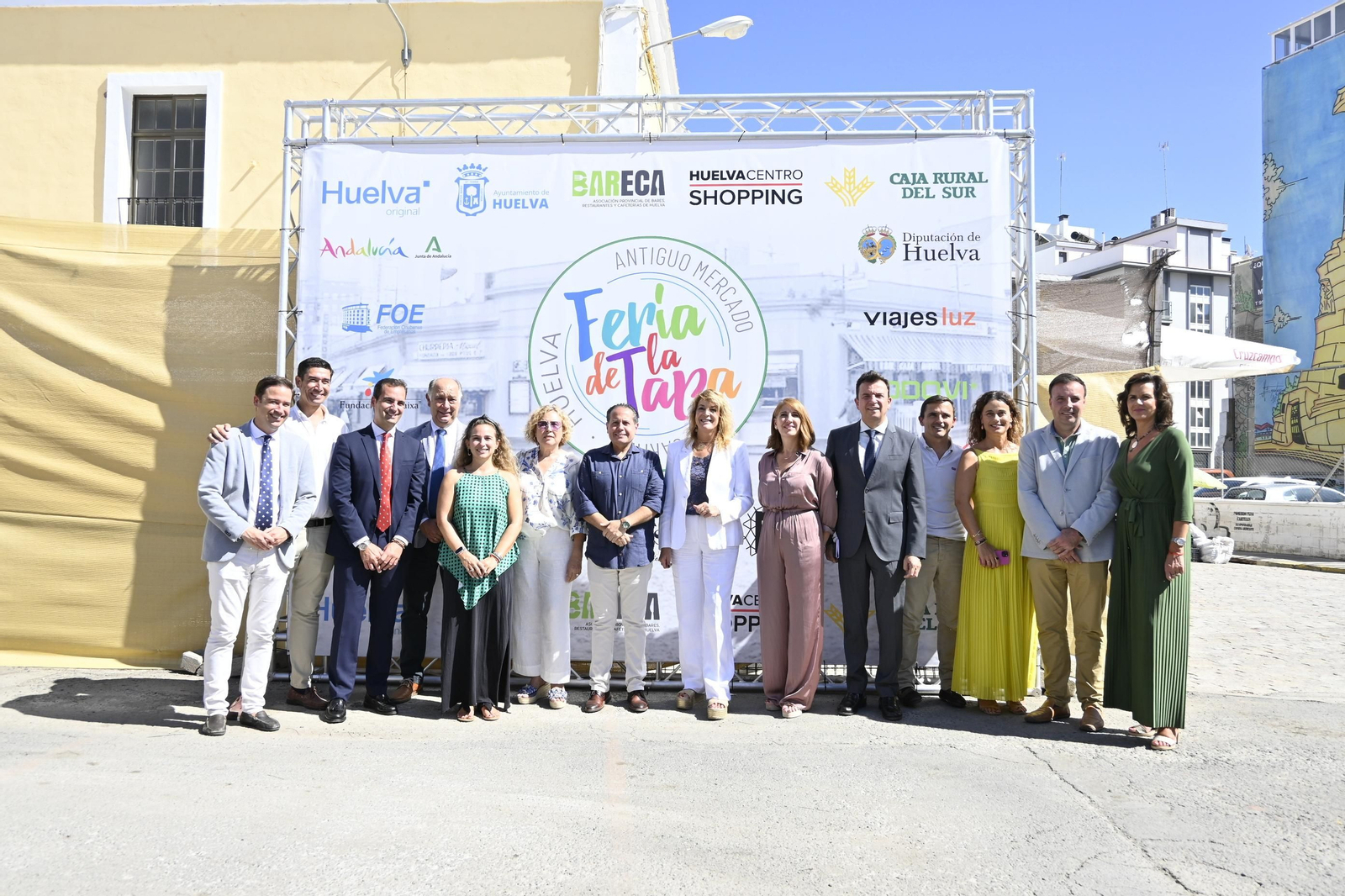 Las mejores imágenes de la inauguración de la Feria de la Tapa, en Huelva