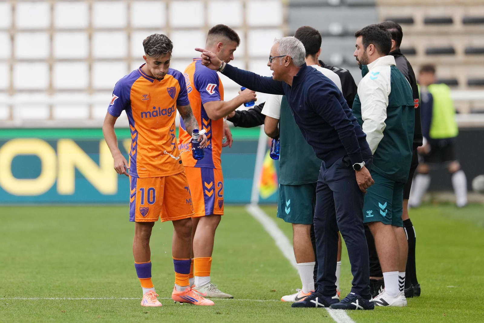 Las fotos del Burgos-Málaga CF