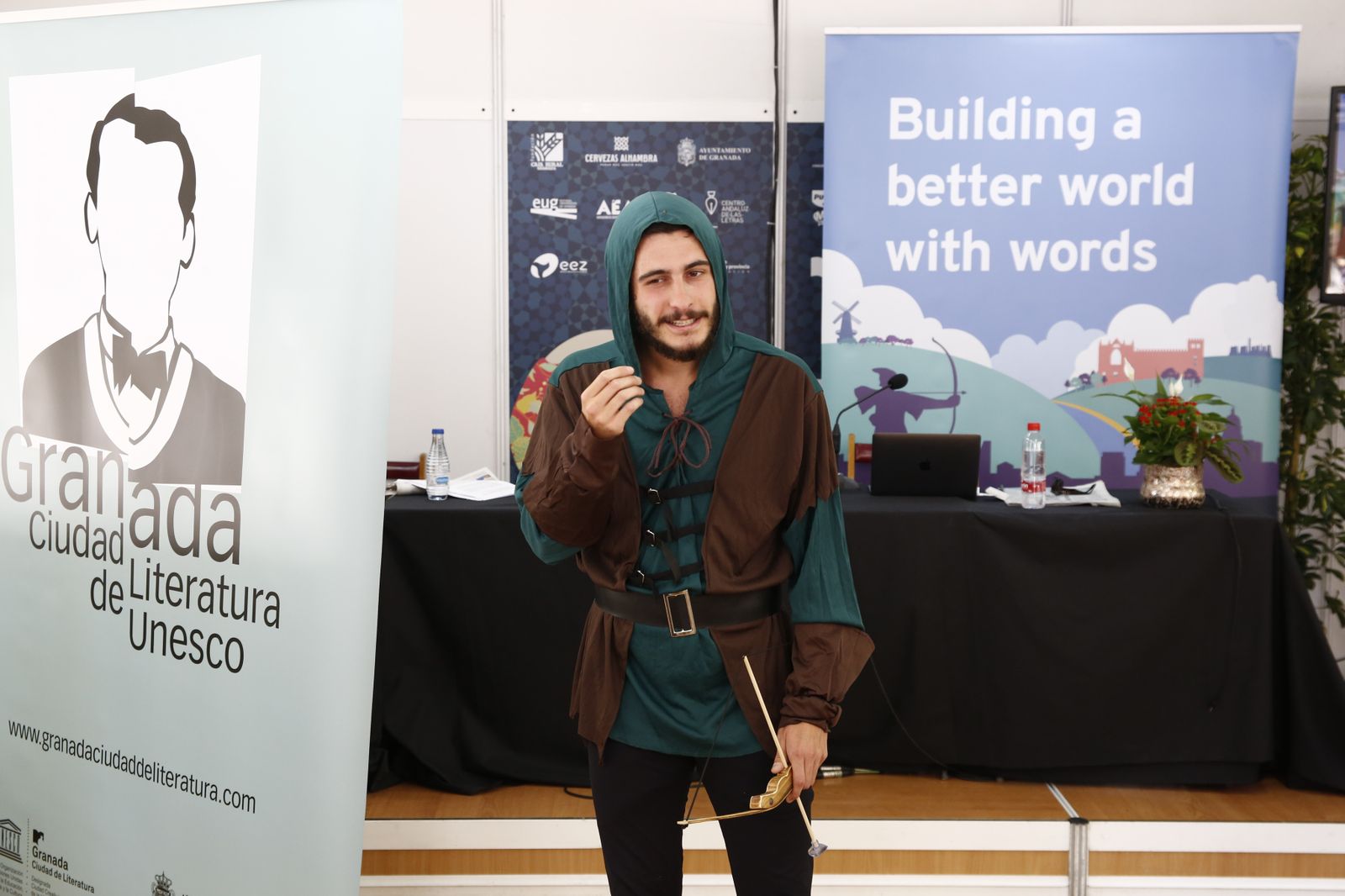 Robin Hood, uno de los personajes literarios más reconocibles de Notingham.