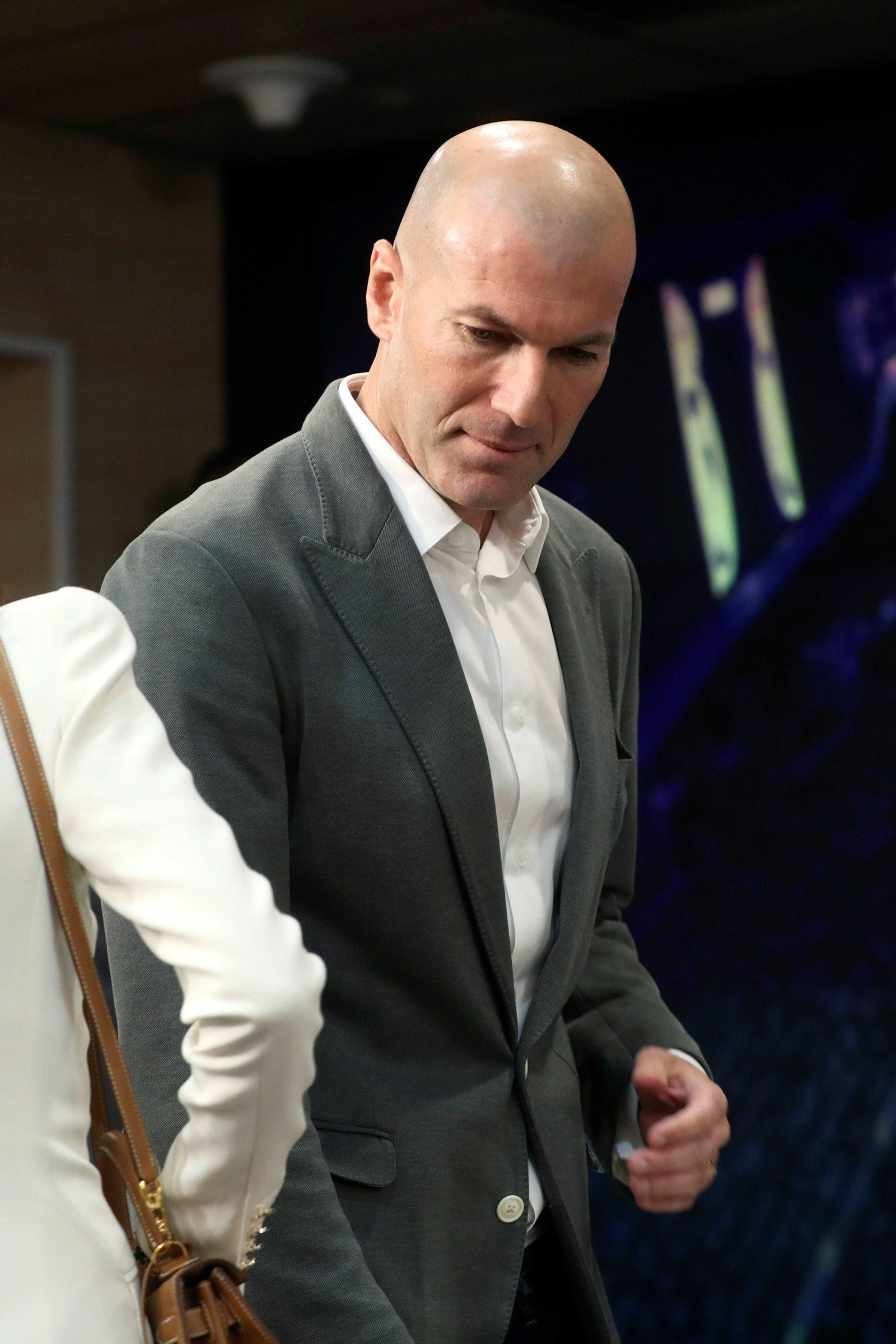 Las imágenes de la presentación de Zinedine Zidane