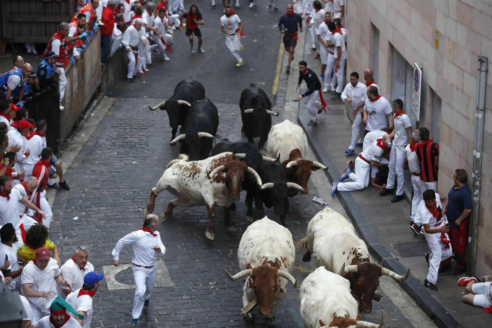 Primer encierro de los sanfermines 2019