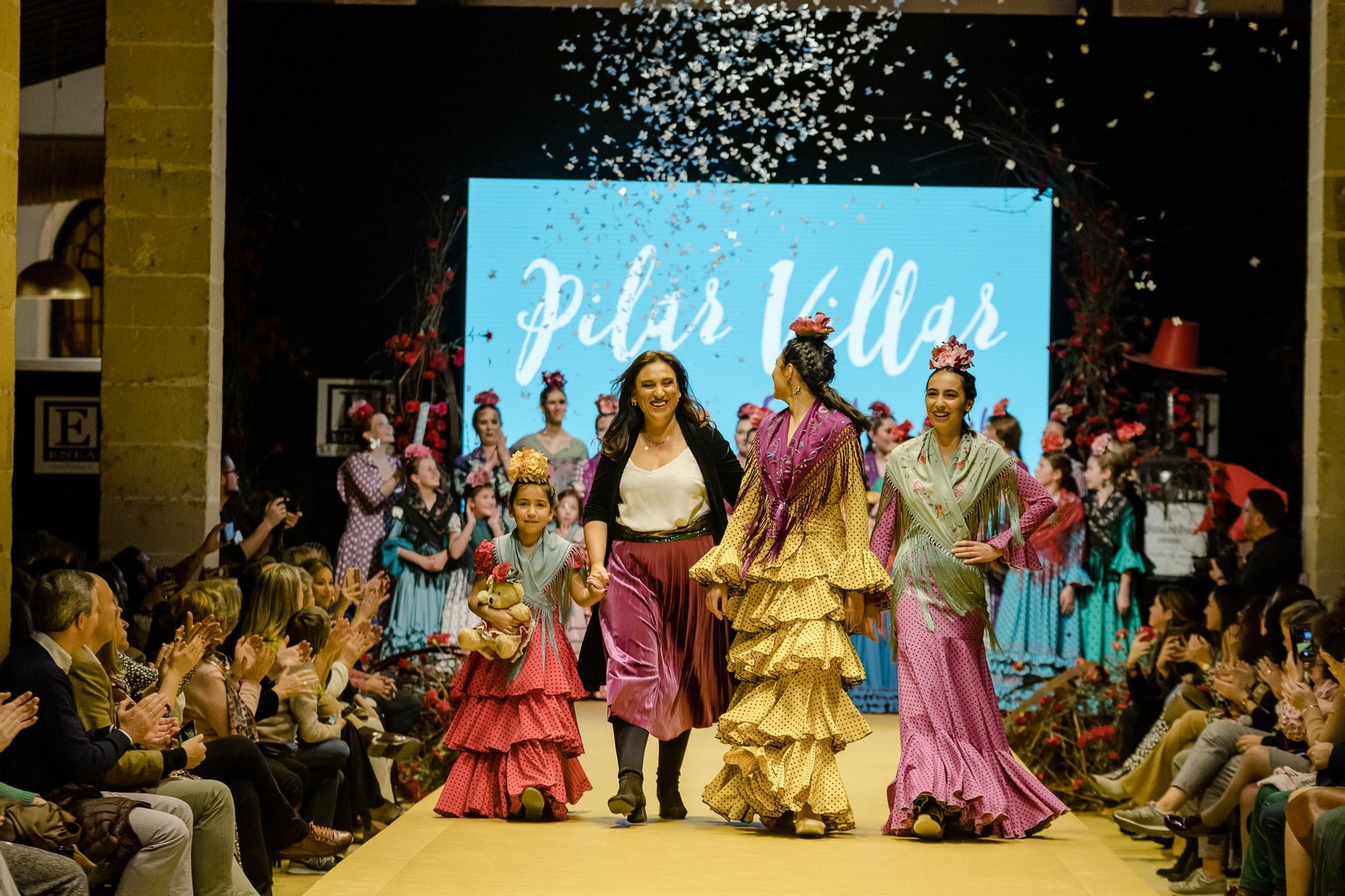 Imágenes de la segunda jornadas de la 'Pasarela Flamenca 2020'