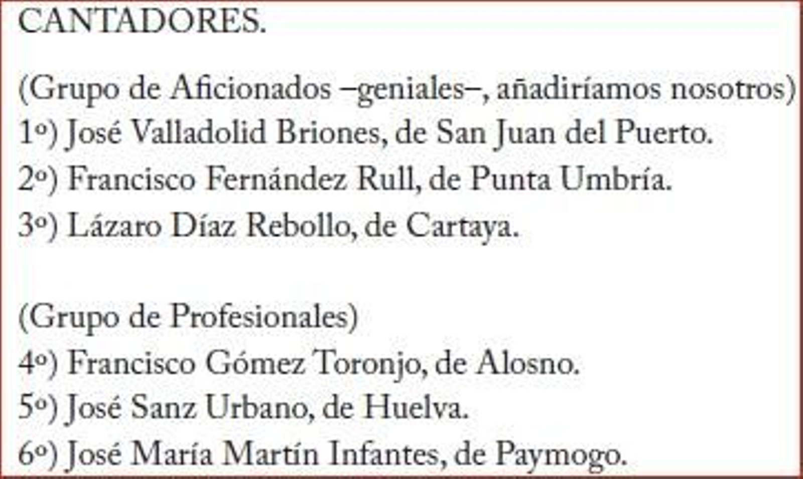 1. Finalistas de la edición 1954-1955. 1. Finalistas de la edición 1954-1955.
