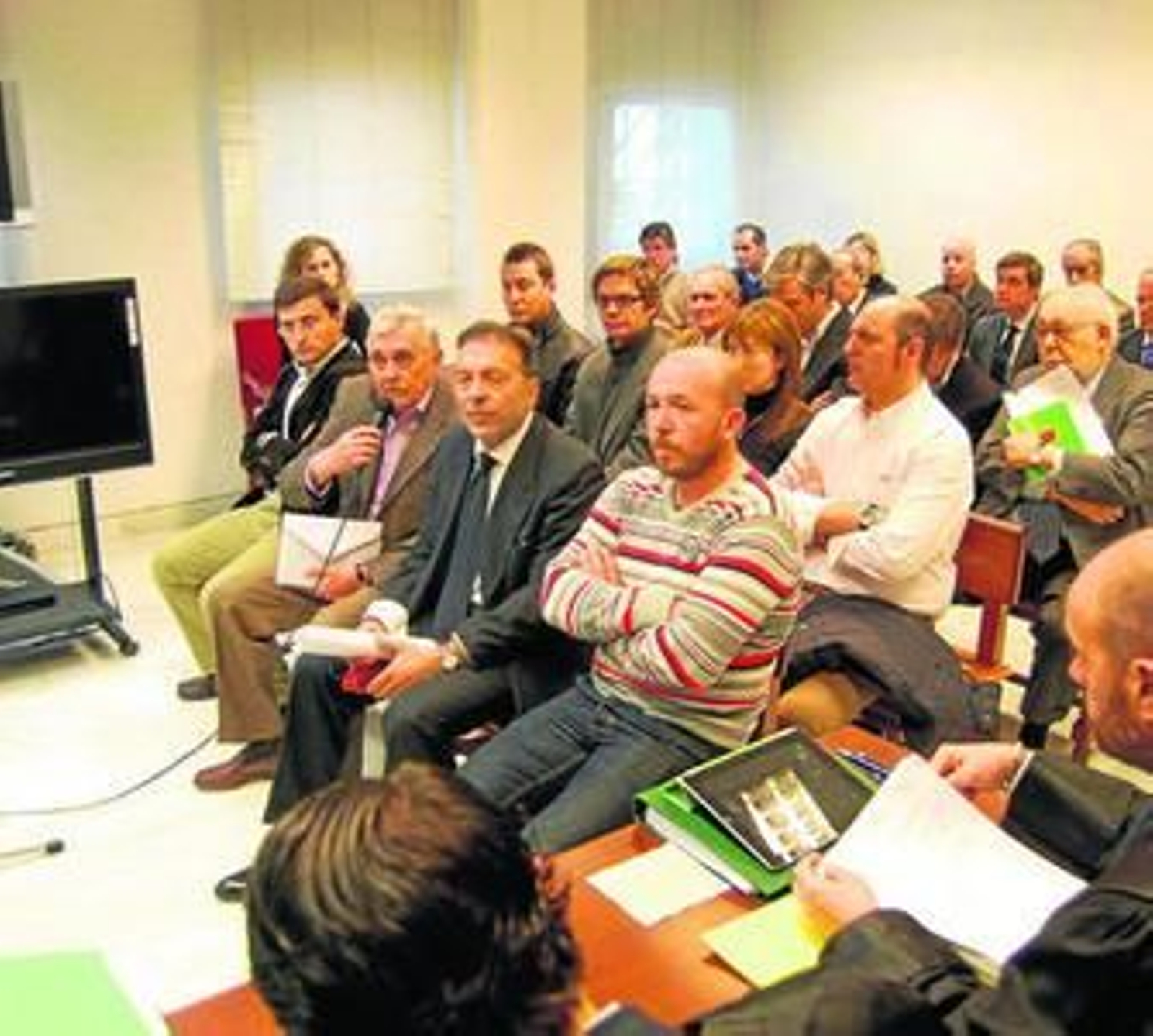 Millán y Navarro, técnicos de la Junta.