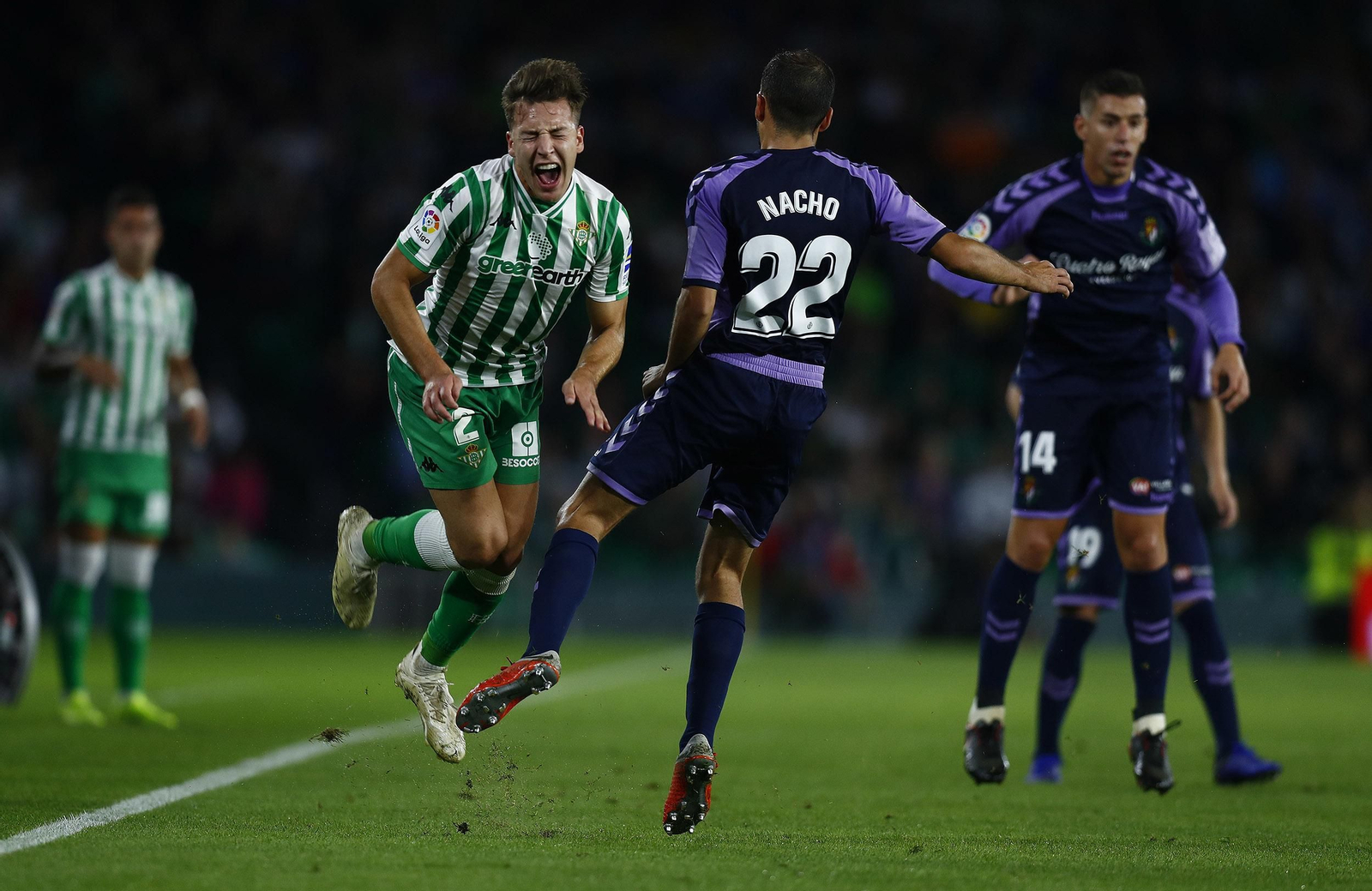 Las imágenes del Betis-Valladolid