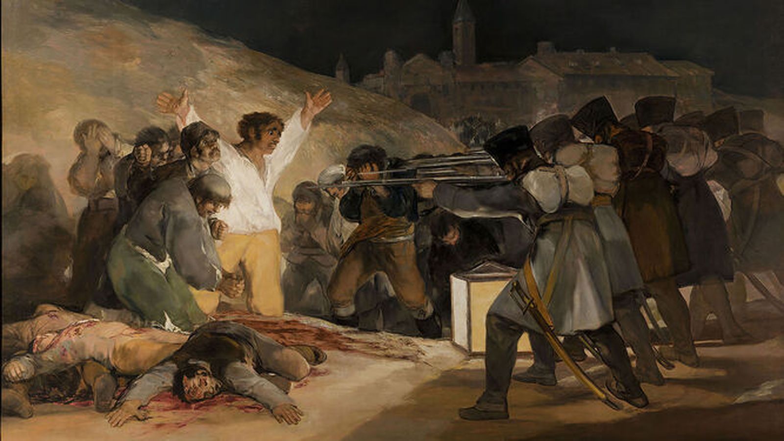 El 3 de mayo en Madrid o 'Los fusilamientos' de Goya.