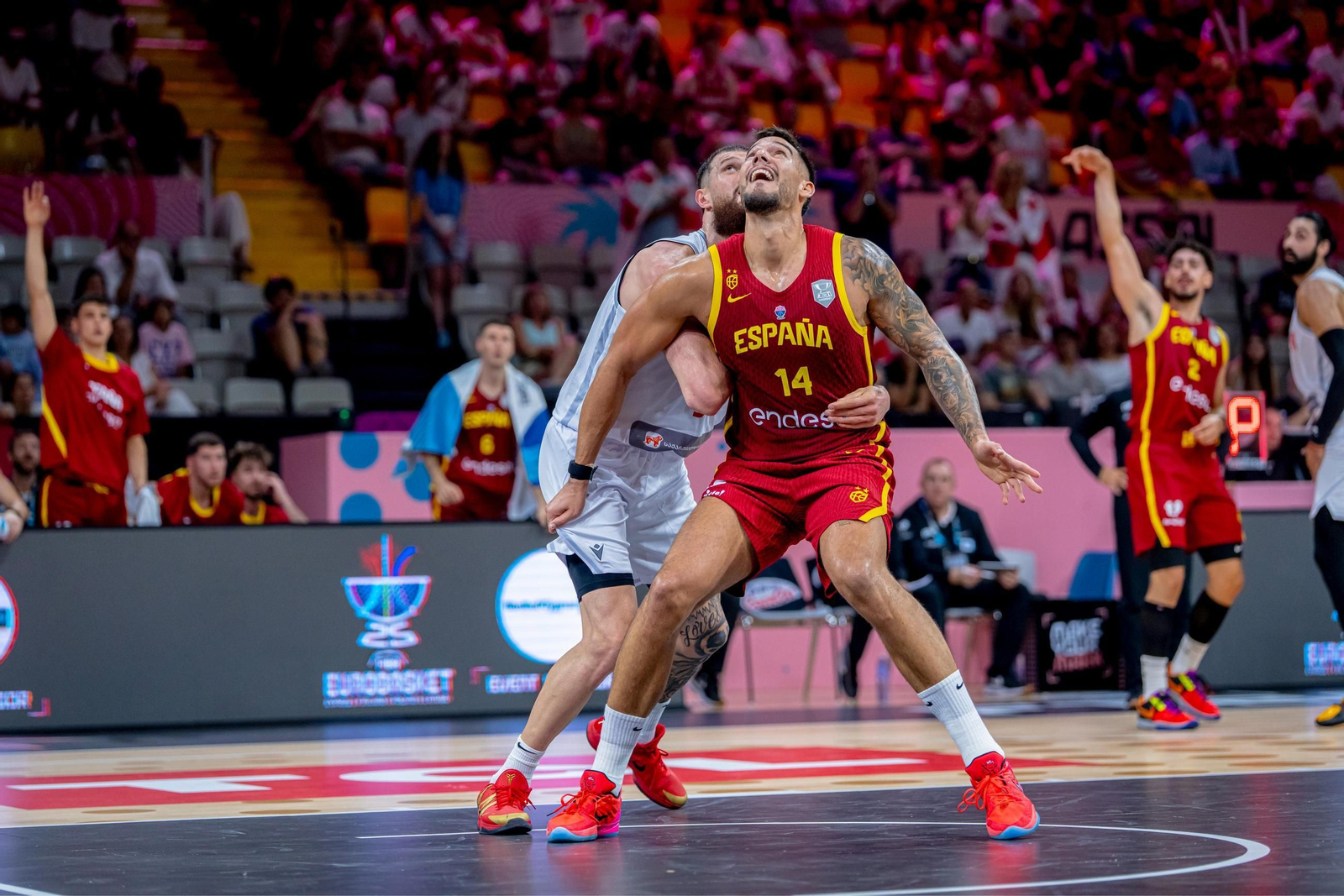 Las fotos del Georgia - España de baloncesto