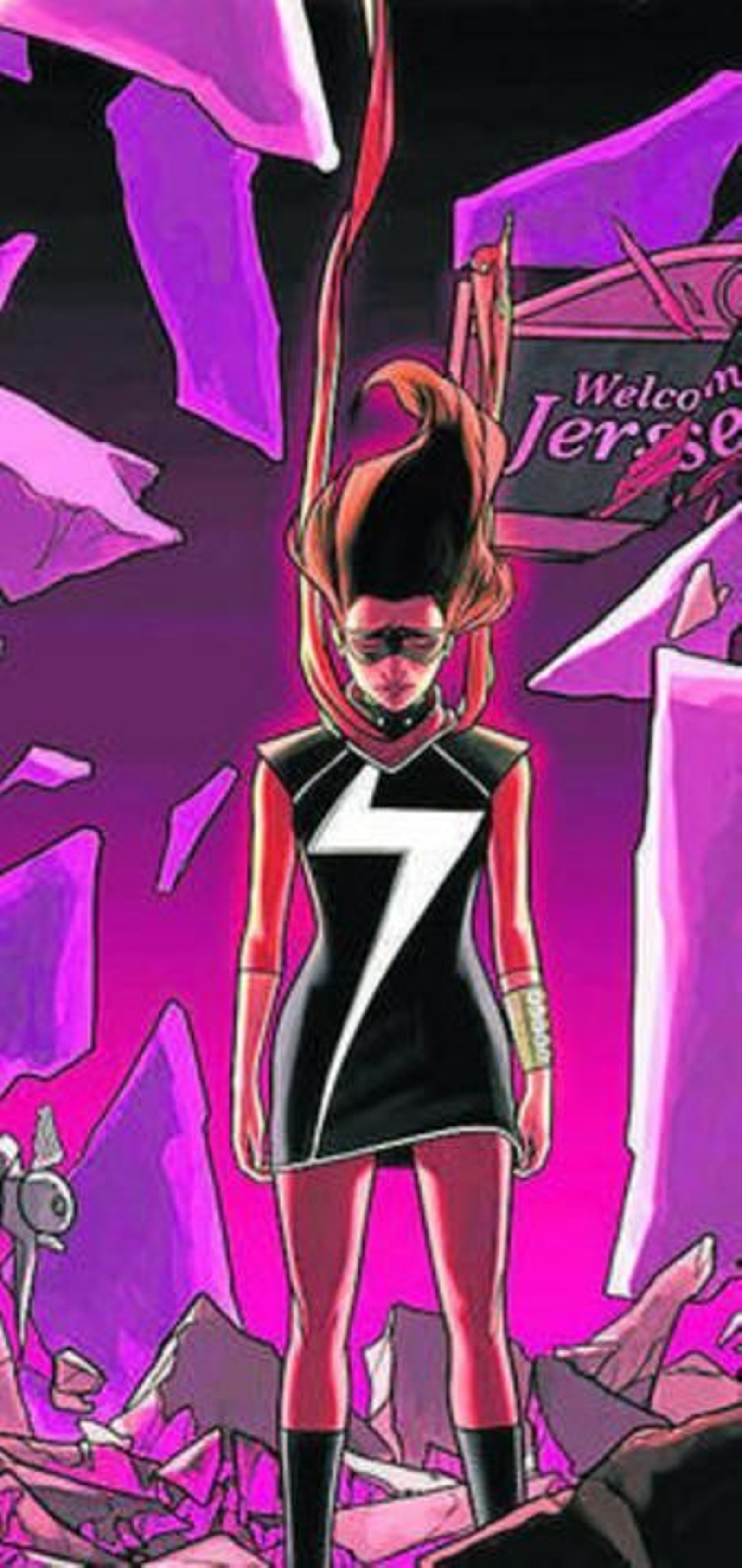 Una adolescente musulmana.