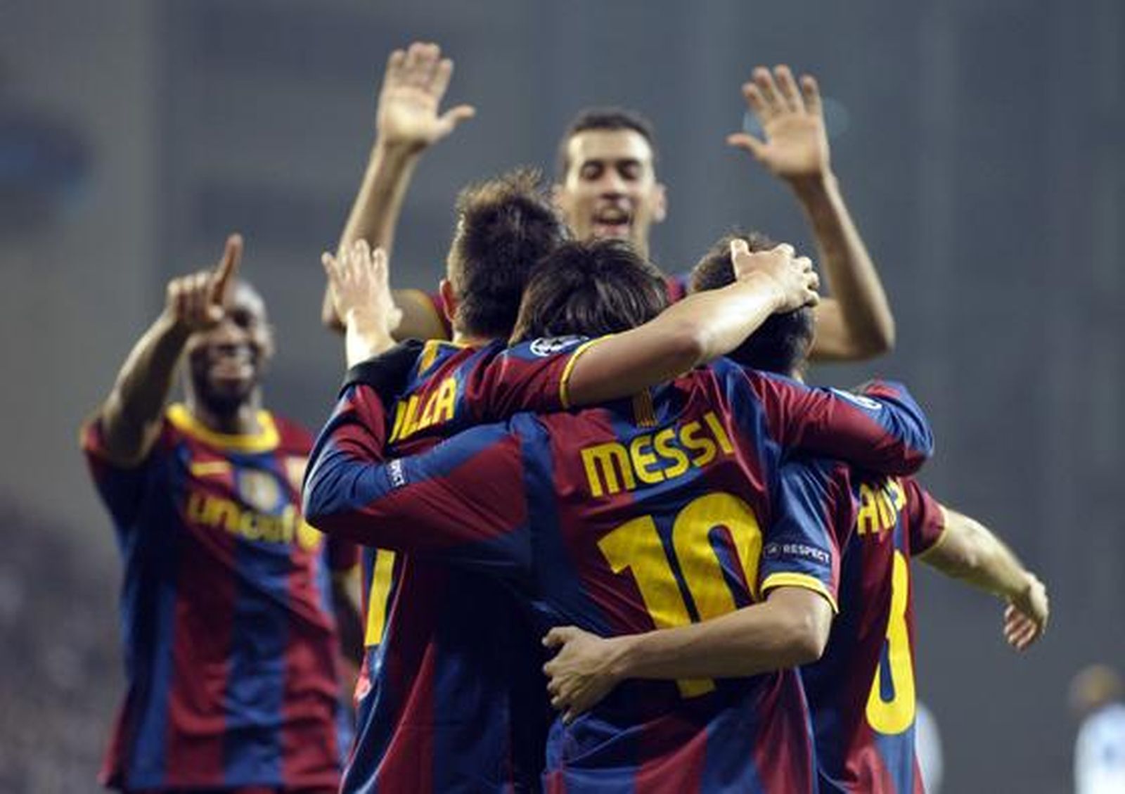 El Barcelona no pasa del empate 1-1 en Copenhague. / AFPGua