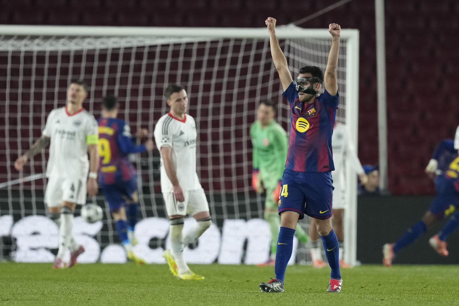 Las fotos del Barcelona-Eintracht Frankfurt