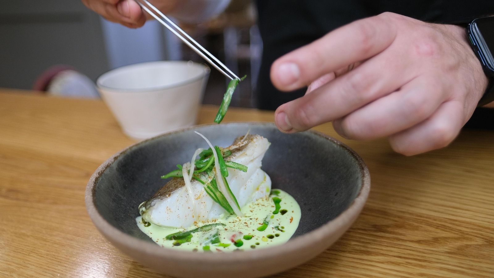 Bacalao al pil pil de Tragatá