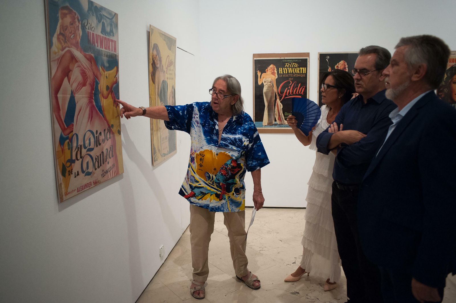 Los carteles de la exposición 'Rita Hayworth y La Edad de Oro'