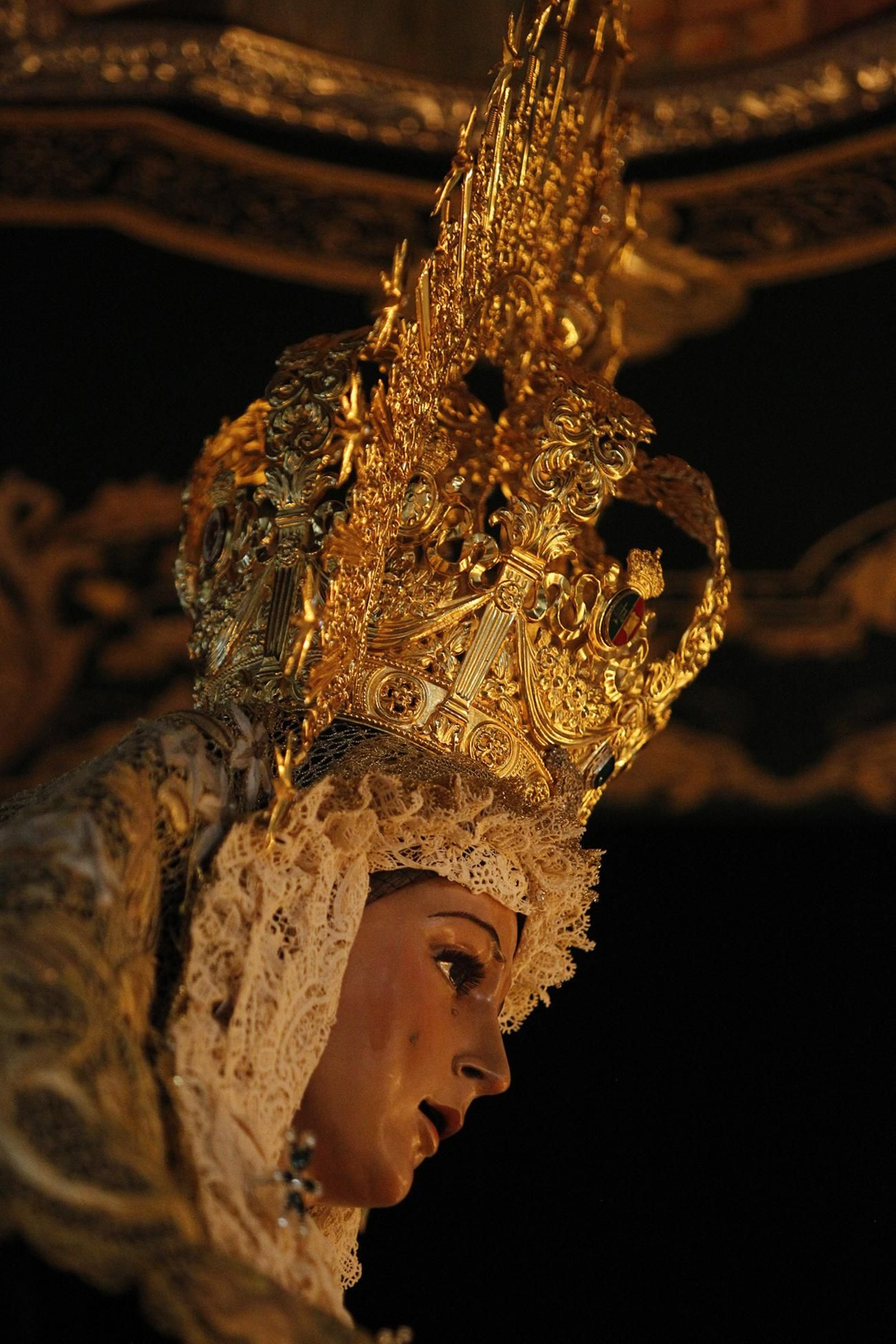 Imágenes de la Procesión de la Macarena. Semana Santa Almería 2019