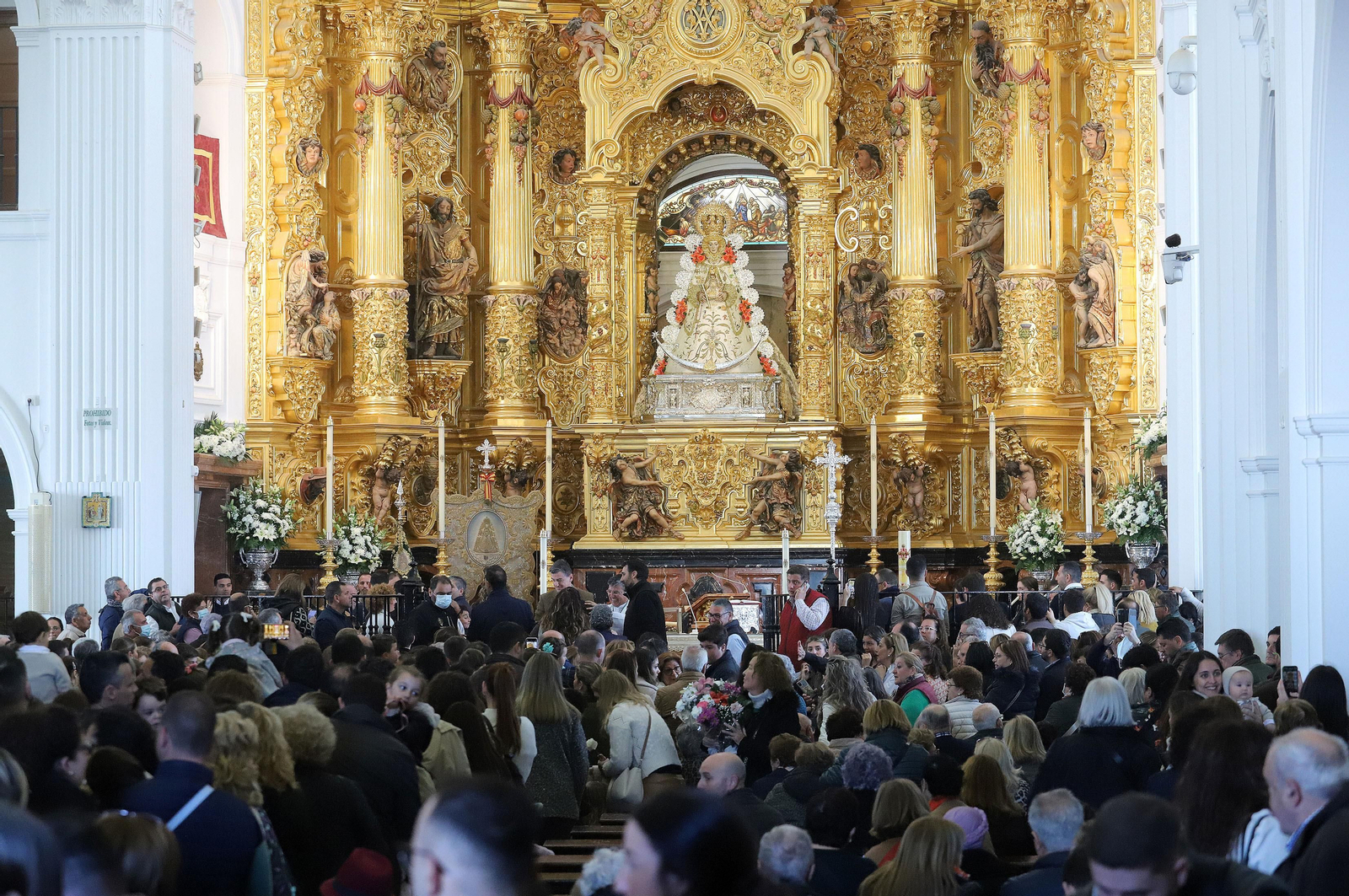 Imágenes de la celebración de la Candelaria en El Rocío