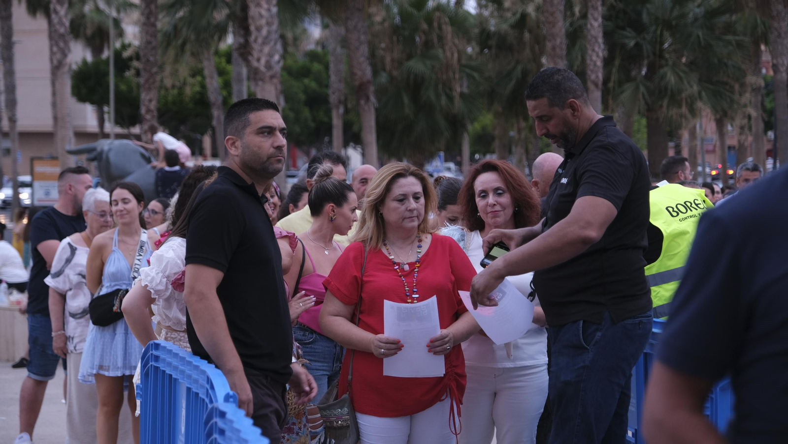 David Bisbal arrasa en su concierto de Roquetas de Mar