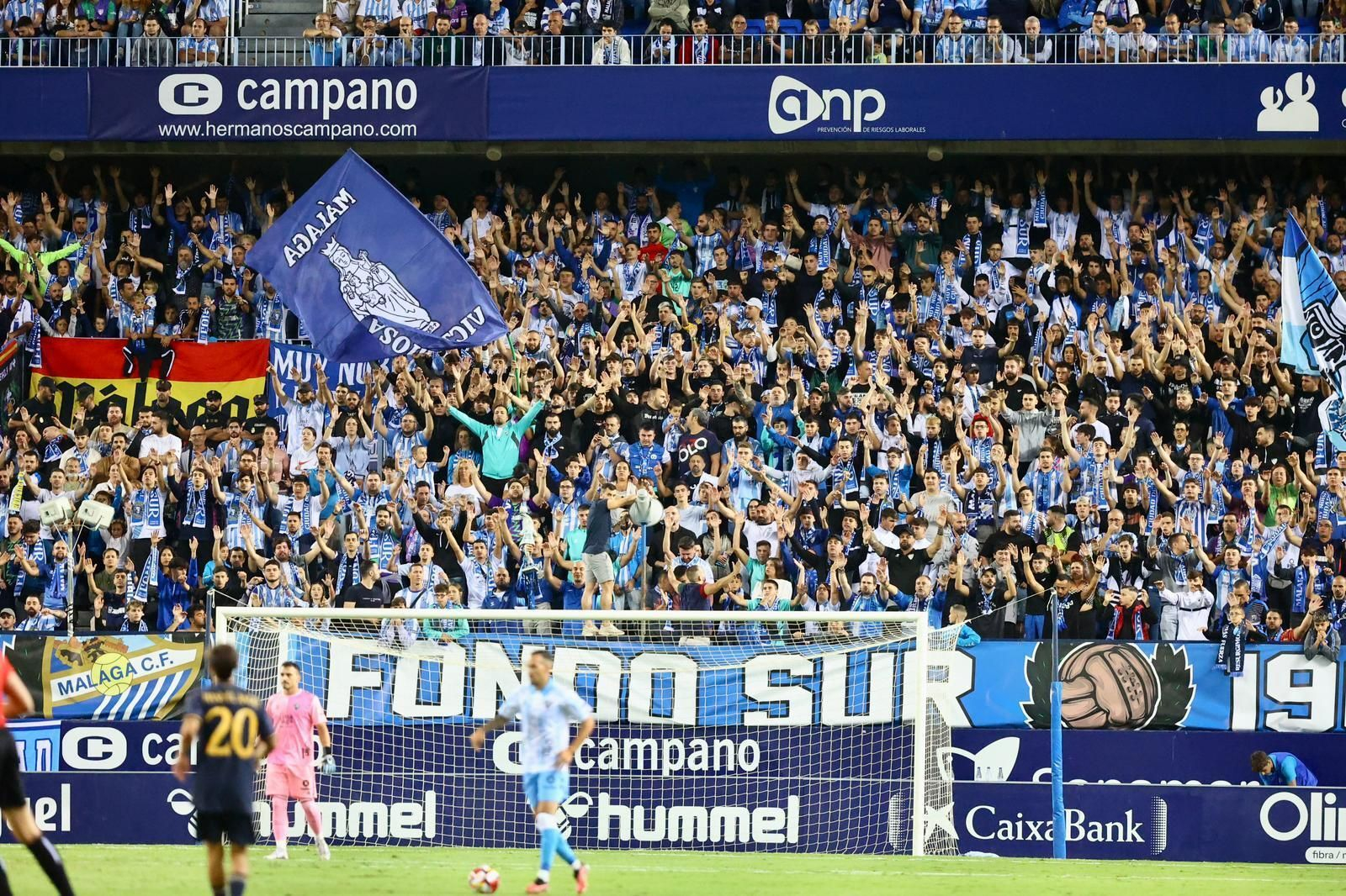 El Málaga CF - Real Madrid Castilla, en fotos