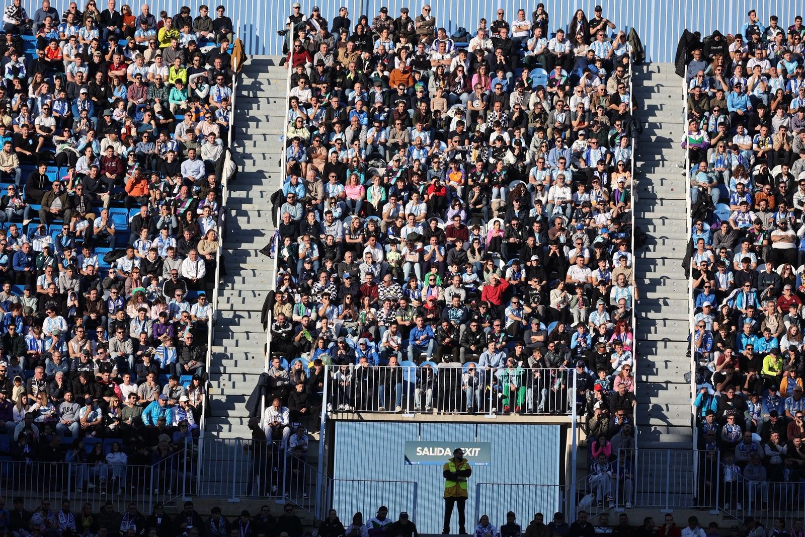 Búscate en las gradas en el Málaga CF-Ceuta