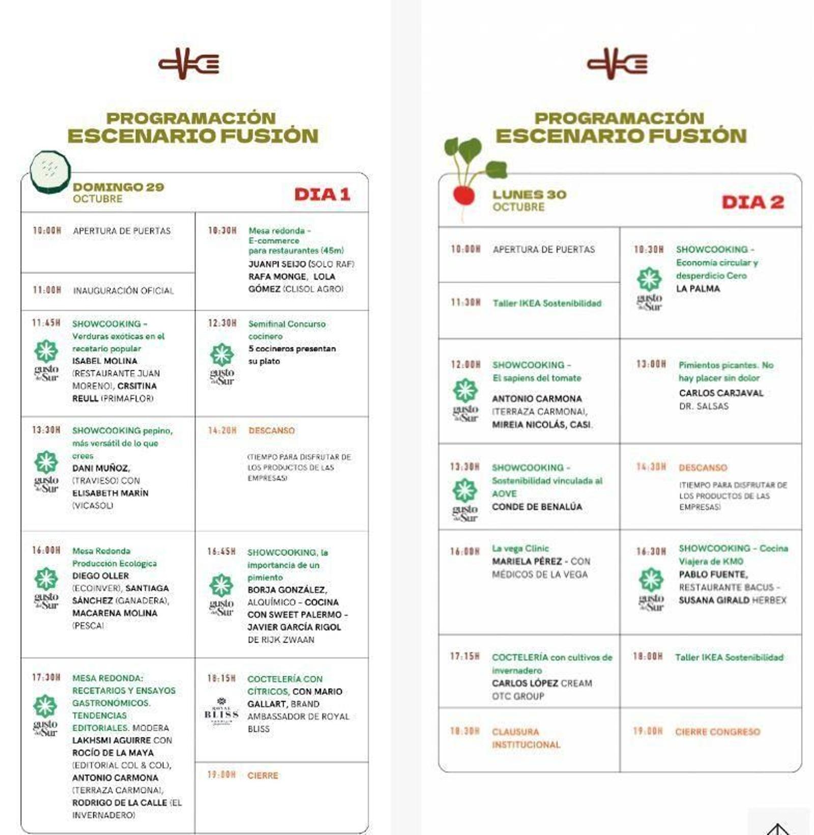 Programa del Congreso.
