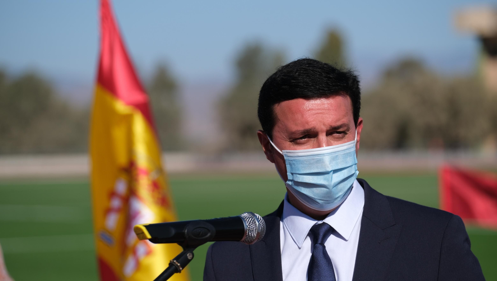 Fotogalería inauguración pista de atletismo y campo de rugby en la Base Militar Álvarez de Sotomayor
