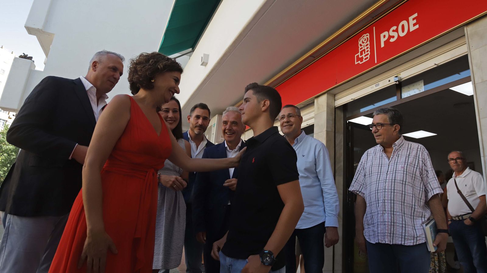 Fotos de la visita de María Jesús Montero a Algeciras