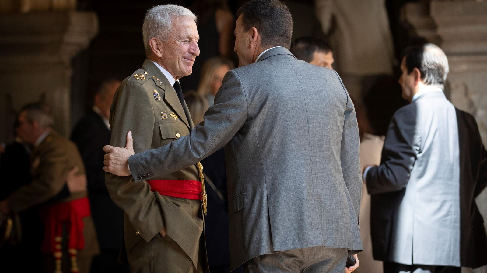 Las fotos de Felipe VI en el Real Monasterio de San Jerónimo de Granada en la reunión de las Reales Maestranzas de España