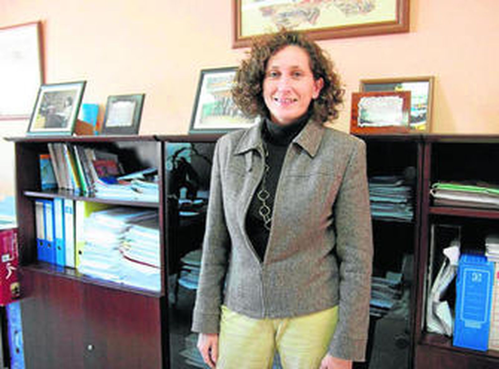 Mari Ángeles Martelo, decana de la Facultad de Enfermería.