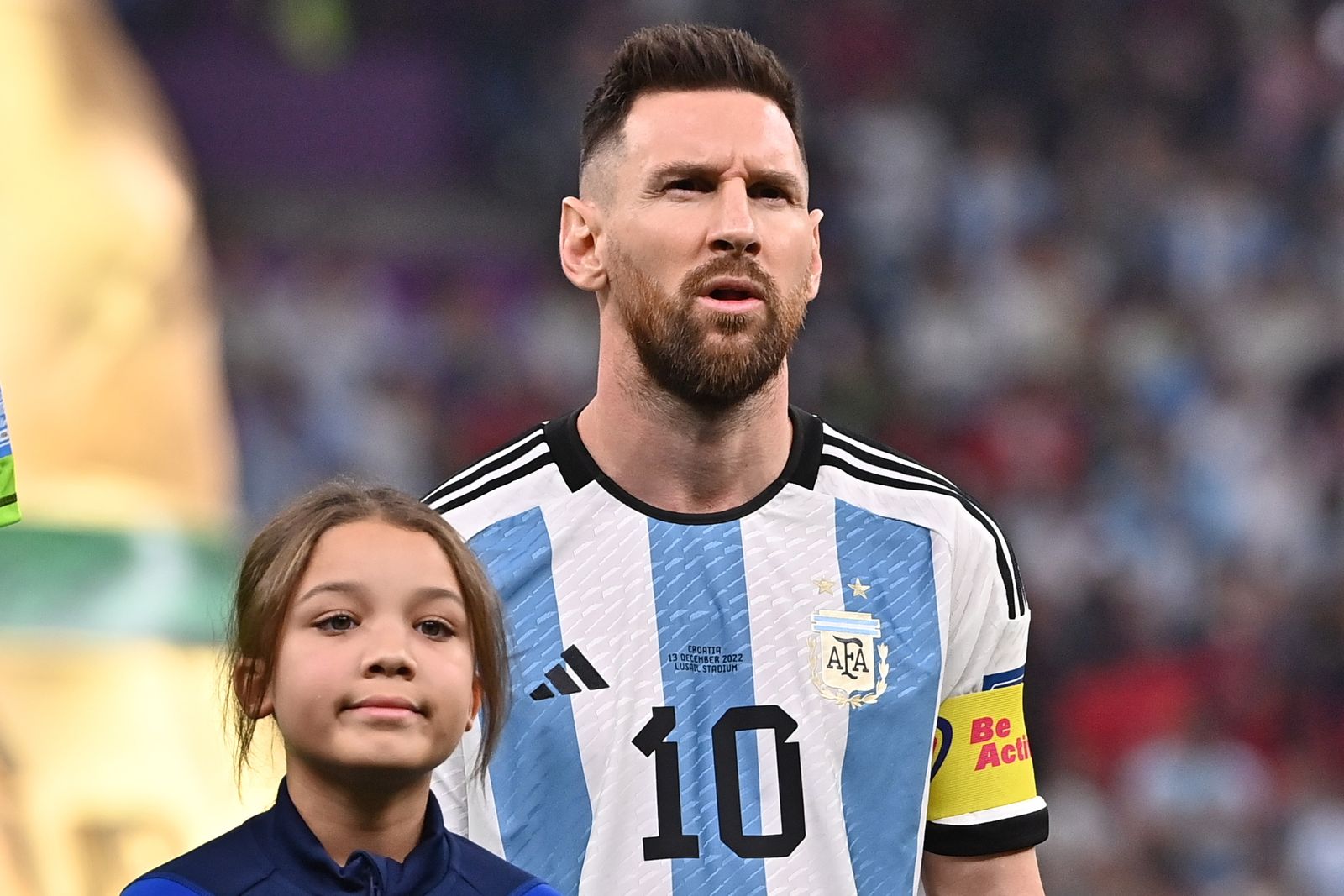 Las fotos de Messi contra Croacia